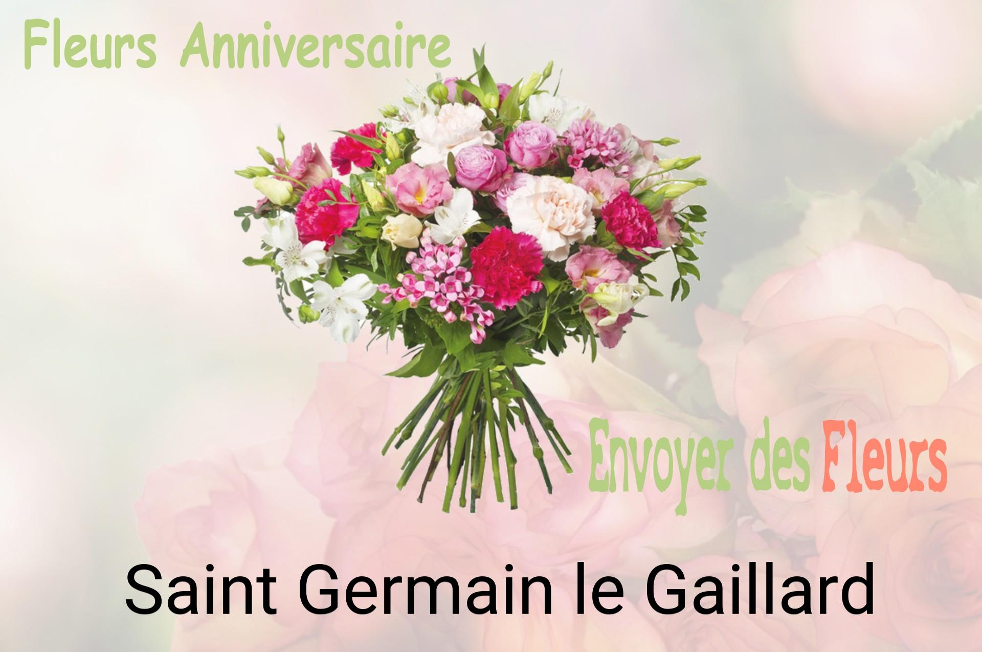 Bouquet de fleurs d’anniversaire livré à Saint-Germain-le-Gaillard